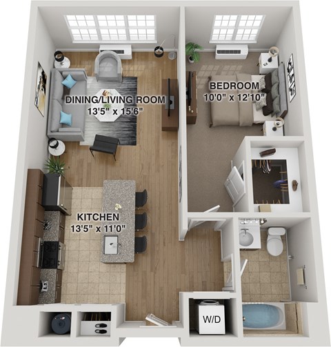 42 John F. Kennedy Blvd 1-2 Beds Apartment for Rent - Photo Gallery 13